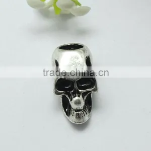 Lead Free Nickle Free Zinc Alloy Pdora Skull Shape Jewelry Hole Beads for Bracelets and Necklaces Quality Choice thumbnail-4
