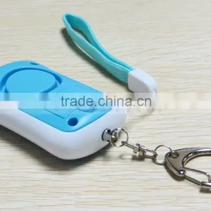 Mini Girl Personal Safe Alarm Keychain Lanyard Torch Portable Flashlight thumbnail-2