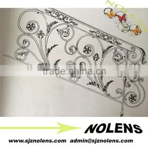 Stainless Steel Railing/Wrought Iron Stair Railing thumbnail-1