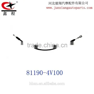 HEBEI JUNXIANG COMPANNYAUTOMOBILE BONNET CABLE OEM NO.81190-4V100 thumbnail-2