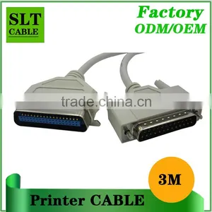 SLT Wholesale High Quality DB 25pin Male to Centronics 36 Male Printer Cable 3m thumbnail-3