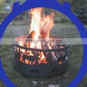 30" Camping Fire Ring thumbnail-1