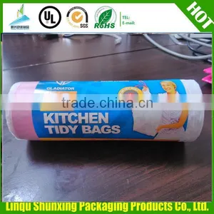 Heavy Duty Black Garbage Bag / Flat Black Garbage / Plastic Garbage Bag thumbnail-6