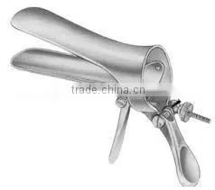 Cusco Vaginal Speculas 75mmx32mm Small Side Screw/Gynecology Instruments/The Basis Surgical Instruments Best Quality Top Quality thumbnail-6