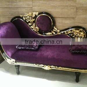Antique Chaise Lounge With Carved XY2804 thumbnail-1