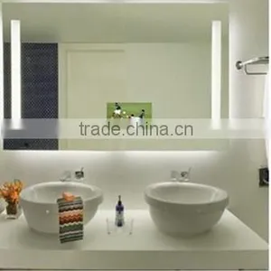 Decorative Illuminated Wall Mounted Make up Mirror With Light thumbnail-2