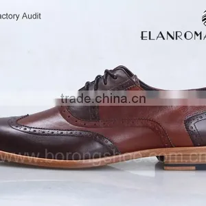 High Quality Leather Shoes Men Brogues Shoes Men Leather Dress Shoes thumbnail-2