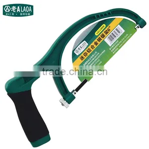LAOA Hacksaw Mini Aluminum Alloy Steel Frame Double Metal Saw Hand Saw thumbnail-4