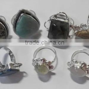 Wholesale Natural Gemstone Metal Rings @ Usd 1 thumbnail-6