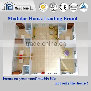 Low Cost Well Design Beautiful Economic Prefab House Plan in Pakistan Prefab House Supplier's Choice thumbnail-1