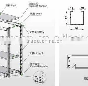 Durable Supermarket Shelf Maker by Cold Roll Forming Machine/thickness From 0.5-3mm thumbnail-3