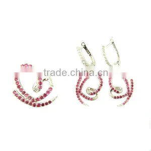 Fashion Jewelry Sets Silver Jewelry Sets thumbnail-1