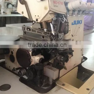 High Quality Used Juki Mo-6700 Series Overlock Upholstery Sewing Machines For Sale thumbnail-2