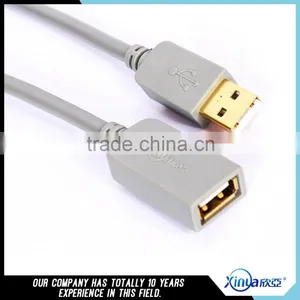 Xinya Hot Selling New Type A to Type A Male/Female USB 2.0 Extension Cable thumbnail-1
