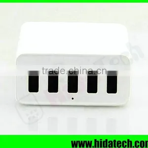 Multi USB Charger 5 Port Usb Wall Charger Home Charger for Smart Phone and Tablets thumbnail-5
