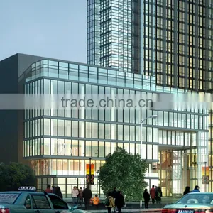 Aluminum Frame Curtain Wall for Facade Decoration thumbnail-1
