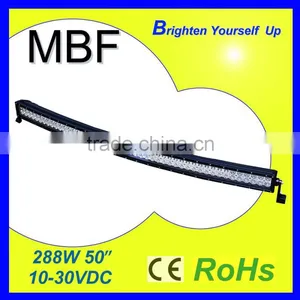 288W Curved Led Light Offroad Bar Curved Led Light Bar thumbnail-1