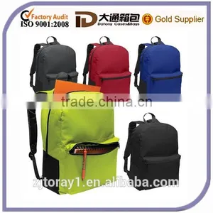 Wholesale New Type Plain 600 Denier Polyester School Backpack for Teens thumbnail-1