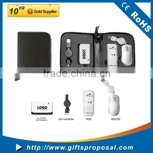 Competitive Promotional Gift Expand Potential Marketing With USB Kits Travel Set Portable Computer Mobile Chargers thumbnail-1