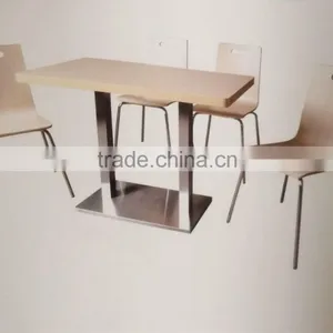 Metal Frame Fastfood Dining Seats & Table thumbnail-2
