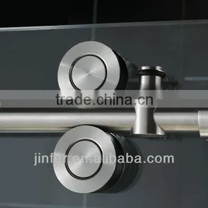 Stainless Steel Sliding Shower Door Doube Rollers thumbnail-1