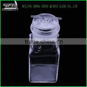 Customized Transparent Quartz Reagent Bottle thumbnail-3