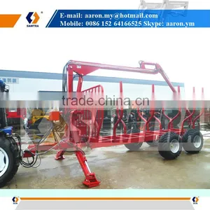 Log Trailers With Grapple, Forest Crane Trailer thumbnail-3