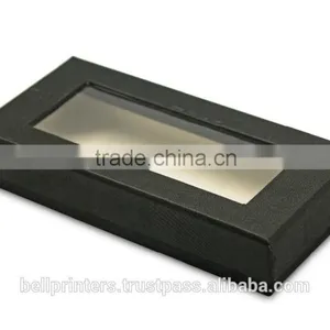 Black Rigid Box With Window thumbnail-1
