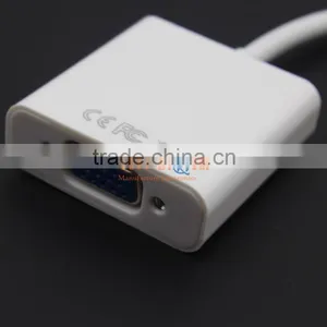 Fashion Thunderbolt Mini Display Port DP to VGA Cable For IMAC Macbook Air Pro New Arrival thumbnail-3