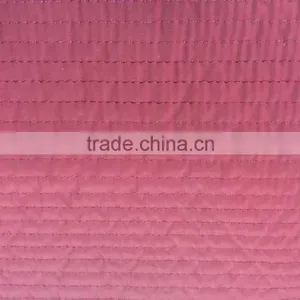 Fashion Polyester Stripe Embroidered Thermal Padded Fabric With Quilting for Down Coats/jacket thumbnail-1
