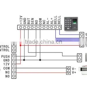 Access Control System Zinc Alloy 12V 180 KG Security Double Magnetic Card Lock thumbnail-4