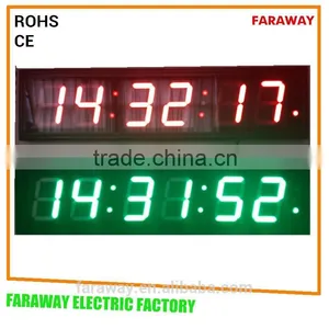 4" Led Clock With Timer for Sports, Gym thumbnail-1