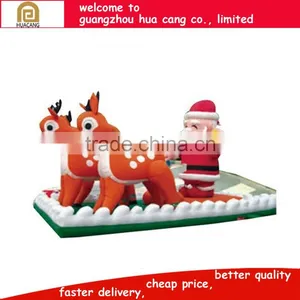Merry Christmas Inflatable Decoration,outdoor Christmas Display, Inflatable Yard Decorations Christmas Items thumbnail-1
