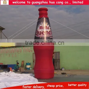 New Styles Inflatabe Advertising Products Inflatable Bottle , Outdoor Giant Advertising Bottle for Sale thumbnail-1