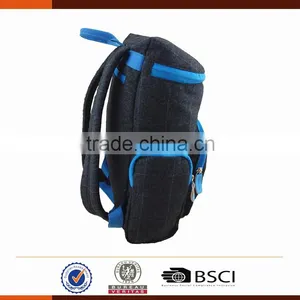 Customizable Plain Cotton Square Backpack College Bag thumbnail-5