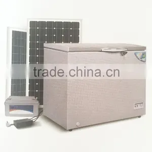 Top Open Door Chest Freezer,deep Freezer With Lock&key,interior Lamp,inner Glass Door(152L-302L) thumbnail-1