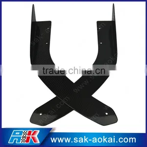 Real Carbon Fiber Universal Using Front Bumper Canard thumbnail-4