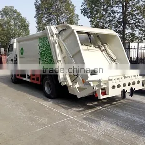 Export to Sorth America 120HP Garbage Compactor Truck thumbnail-3
