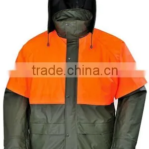 Waterproof PU Rain Jacket thumbnail-1