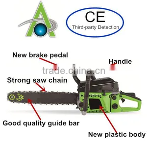 45cc Petrol Saw,fuel-efficient,4500 Gasoline Saw,easy Start Chain Saw thumbnail-1