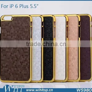 3D Diamond Skin Chromed Plastic Case for IPhone 6 Plus 5.5 Inches thumbnail-1