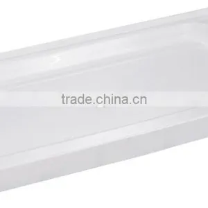 North America Market UPC/cUPC Certified 3 Side Aclove Tile Flange Shower Tray, Fiberglass Shower Base, Usa Standard Shower Base thumbnail-2