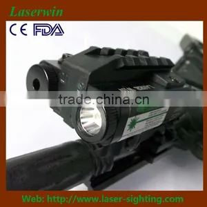 Tactical Rifle Green Laser Sight Plus Led Flashlight thumbnail-1