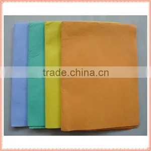 Needle Punched Non-woven Fabric Car Cleaning Cloth Super Absorbent (70%viscose, 30%polyester) thumbnail-1