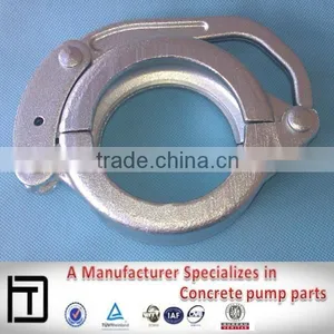 DN80 Concrete Pump Pipe Snap Coupling Putzmeister Clamp thumbnail-1