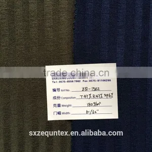 Cool Pass Dry Fit Sweater Knit Rib Fabric,popular Polyester Rayon Spandex Knit 6x6 Rib Fabric for Clothes thumbnail-3