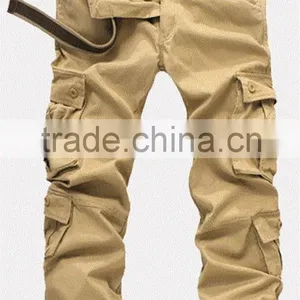 Mens Wholesale Heavy Cotton Heavy Wash Cargo Pants thumbnail-1