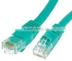 NETWORK CABLE MANUFACTURER 4 Pairs 24awg Cat5e Patch Cord thumbnail-1