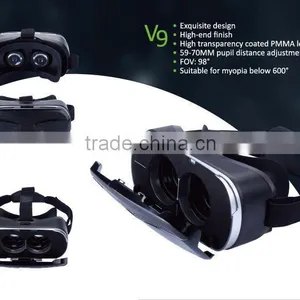 3d vr Glasses Vrarle With Three-dimensional Opitical Coated Lens thumbnail-1