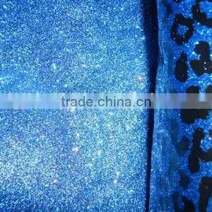 100% Polyester Cherry Glitter Printed Fabric thumbnail-2